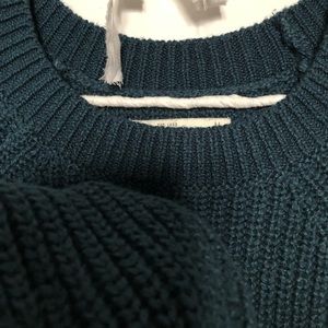 Abercrombie and Fitch Emerald knit Sweater
